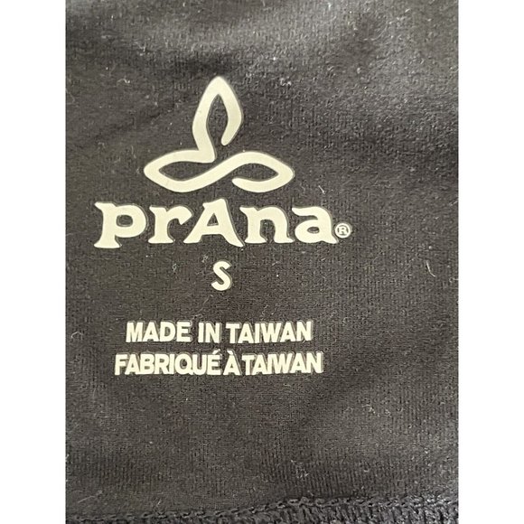 Prana‎ Tatum Capri Leggings Kaleidoscope Purple Black Reflective Cropped Small - Picture 4 of 10